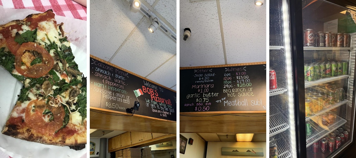 Boston's Pizza Menu