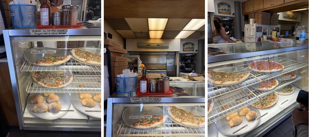 Boston's Pizza Menu